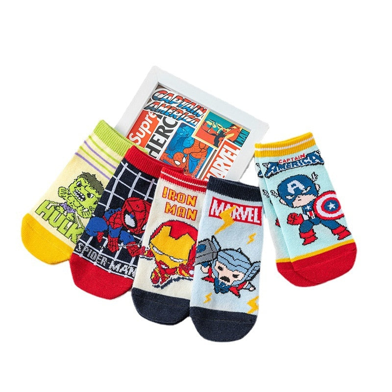 Marvel Kids Cartoon Socks Marvel Kids Cartoon Socks